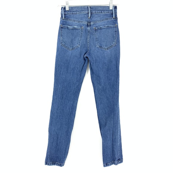 FRAME Heritage Le Sylvie Slender Straight Leg Jeans - Picture 2 of 8